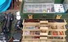 Plano 4 Drawer fishing tackle box full  — photo 1