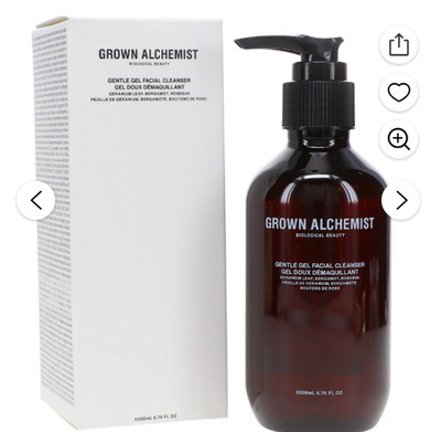 NIB Grown Alchemist Gentle Gel Facial Cleanser - 6.7 FL OZ - RP $38 - AUTHENTIC!
