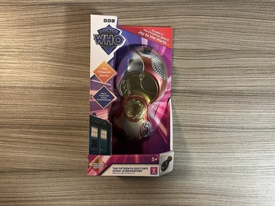 Doctor Who Fifteenth Doctor Deluxe Red Sonic Screwdriver -  Joy to the World