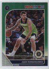 2019-20 Panini NBA Hoops Premium Stock Green Prizm Juan Hernangomez #163 0b3