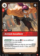 Armed Assailant 002/221 Spiritforged Riftbound League of Legends