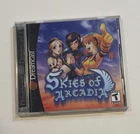 Skies of Arcadia, Sega Dreamcast 2000, RPG, CIB Complete W Manual