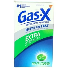 3 Pack Gas-X Extra Strength Gas Relief Softgels, 50 Ct