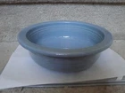 Vintage Periwinkle Blue 8 1/4'' Homer Laughlin Fiesta Wide Lip Serving Bowl !!