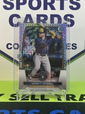 Garrett Mitchell 2023 Bowman Chrome Baseball “Mojo” RC MILWAUKEE BREWERS 