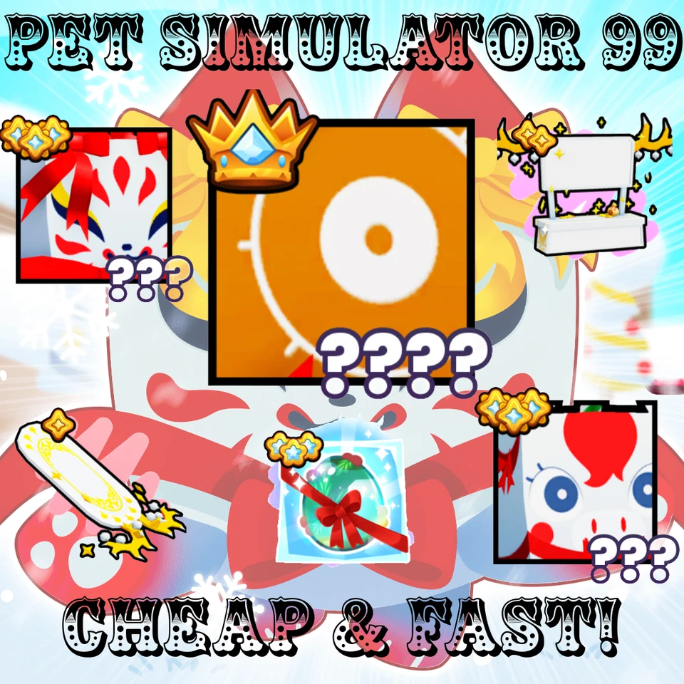 Pet Simulator 99 Huges | Gems | Enchants | Eggs CHEAP & FAST! (Pet Sim 99, PS99)