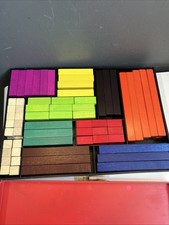 Algebricks, Algebra Tiles In Case. 10 Colors And Sizes, 126 Piece