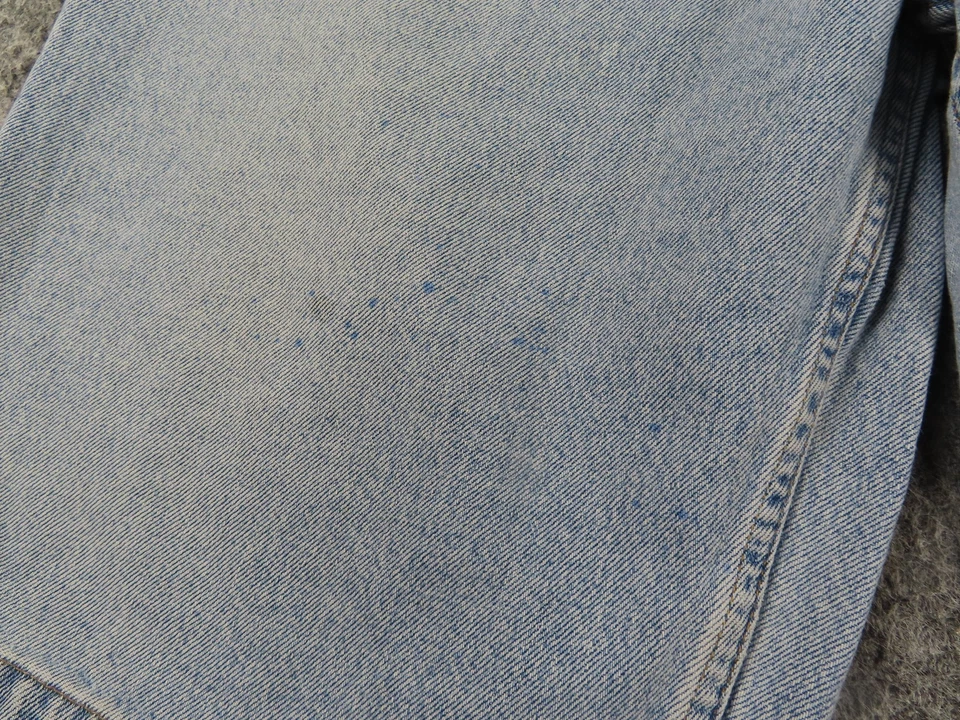 Pantalones Cortos de Jean Tommy Hilfiger De Colección Para Hombres 34 Azul Desteñido Denim Pantalones Cortos Sueltos Trabajo Y2K Foto 3 de 4