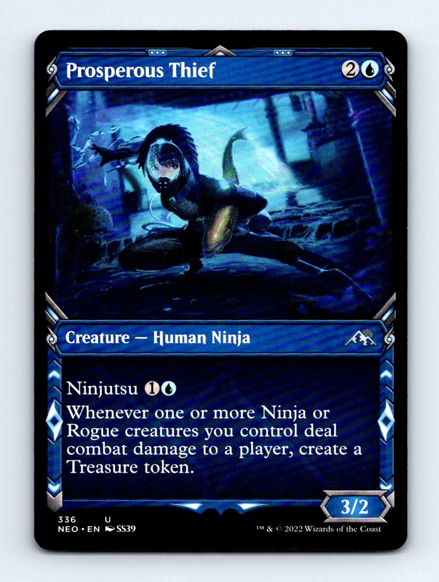 #336 2022 Kamigawa: Neon Dynasty { Prosperous Thief Uncommon