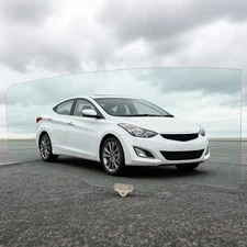 Door Window Glass For 2011-2016 Hyundai Elantra Sedan Rear Right Passenger Side