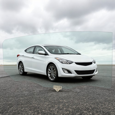 #ad Door Window Glass For 2011 2016 Hyundai Elantra Sedan Rear Right Passenger Side $62.00