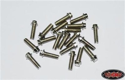RC4WD Miniature Scale Hex Bolts (M2.5 x 8mm) (Silver) / RC4ZS0418