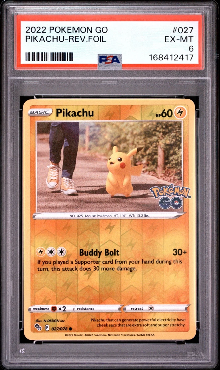 25+ Pikachu 027/078 Pokémon GO for sale | Updated Oct 2026