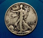 1943 s walking liberty half dollar