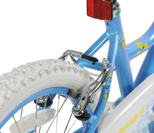 Kids Girls Bike Orchid 20" Wheel Lightweight Alloy Bike Blue White Age 7+ - Picture 5 of 8