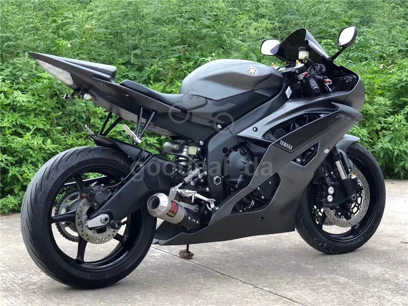 Slip-on For Yamaha YZF R6 2006-2016 Motorcycle System Exhaust Tips Muffler Pipe - Image 4 of 4