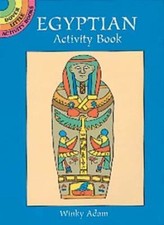 Egyptian Activity Book; Dover Little Activi- paperback, Adam, 9780486400792, new