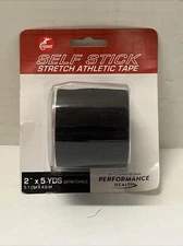 Self Stick Stretch Athletic Tape - Cohesive Stick 5.1cm x 4.6m  2”x5 Yds