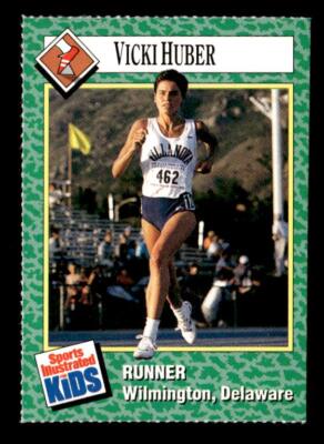 1990 Sports Illustrated for Kids #136 Vicki Huber Villanova Wildcats