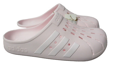 Adidas Adilette Clogs Sandals Slides Womens Sz 12 Mens Sz 11 PINK