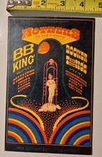 Bill Graham BG -123 Handbill Frank Zappa, BB King Booker T Fillmore 1968 Rock 