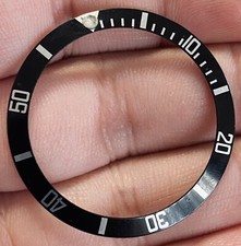 Rolex Black Insert For Submariner Date Model Ref 16610 16800 168000 SP44