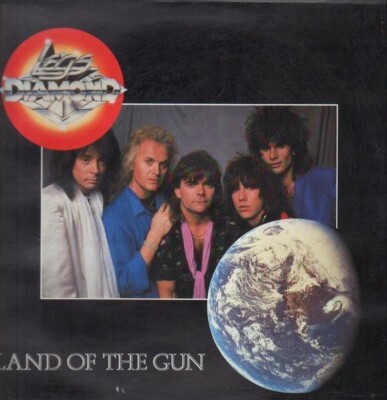 Legs Diamond Land Of The Gun NEAR MINT Music for Nations Vinyl LP