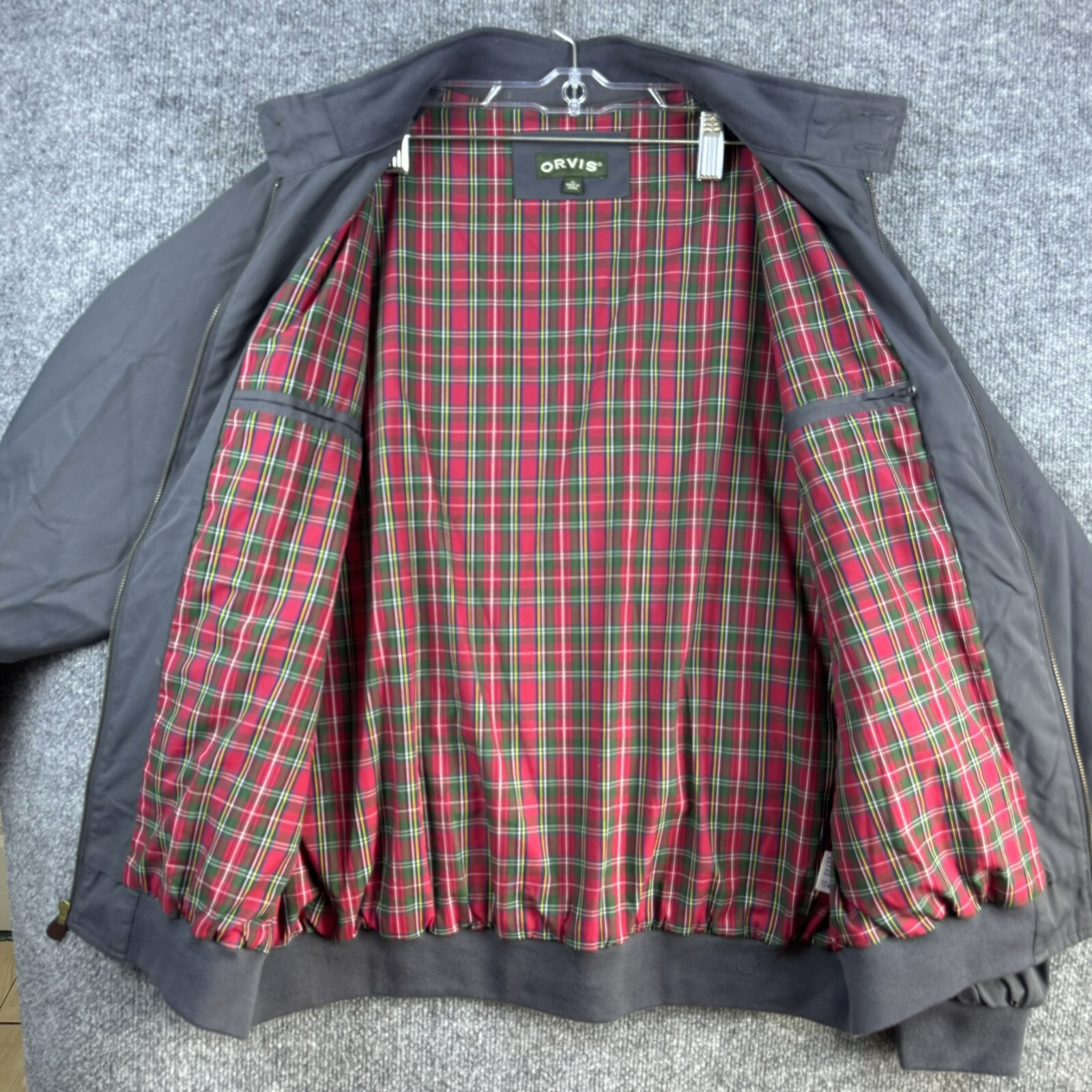 Orvis Zip Up Jacket Men's Extra Large Black Band … - image 5