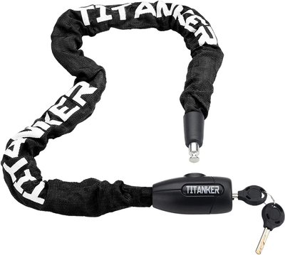 Titanker Bike Chain Lock, Security Anti-Theft Bike Lock Chain