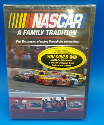 Nascar A Family Tradition DVD, 2004 Waltrips/Jarretts/Foyts DVD Video PC