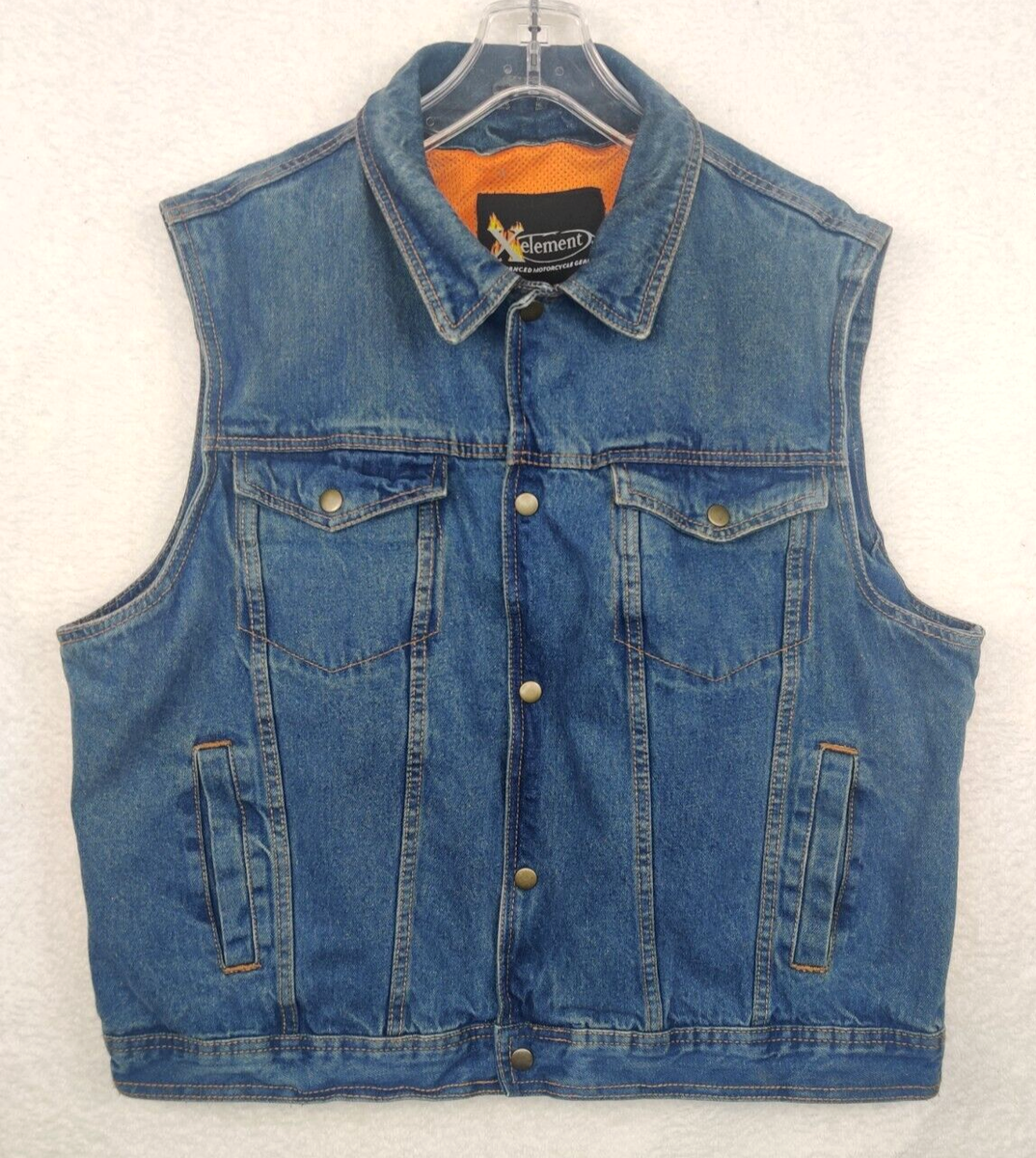 ＜timemachine＞CRASH DENIM VEST dm-x2240-1200-2_93ee332a-1946-