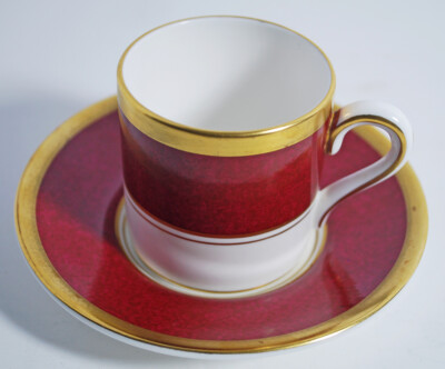 Vintage Coalport England Bone China Athlone Marone Demitasse Cup