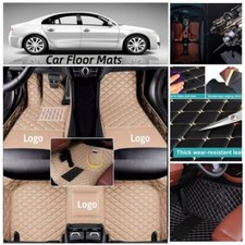 Automatten nach Maß für Toyota Autoteppiche PU Leder Alle Modelle Fußmatten Neu