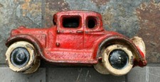 Rare Original 1920's Hubley Arcade All Cast Iron Ford Model T Coupe 4 Inch