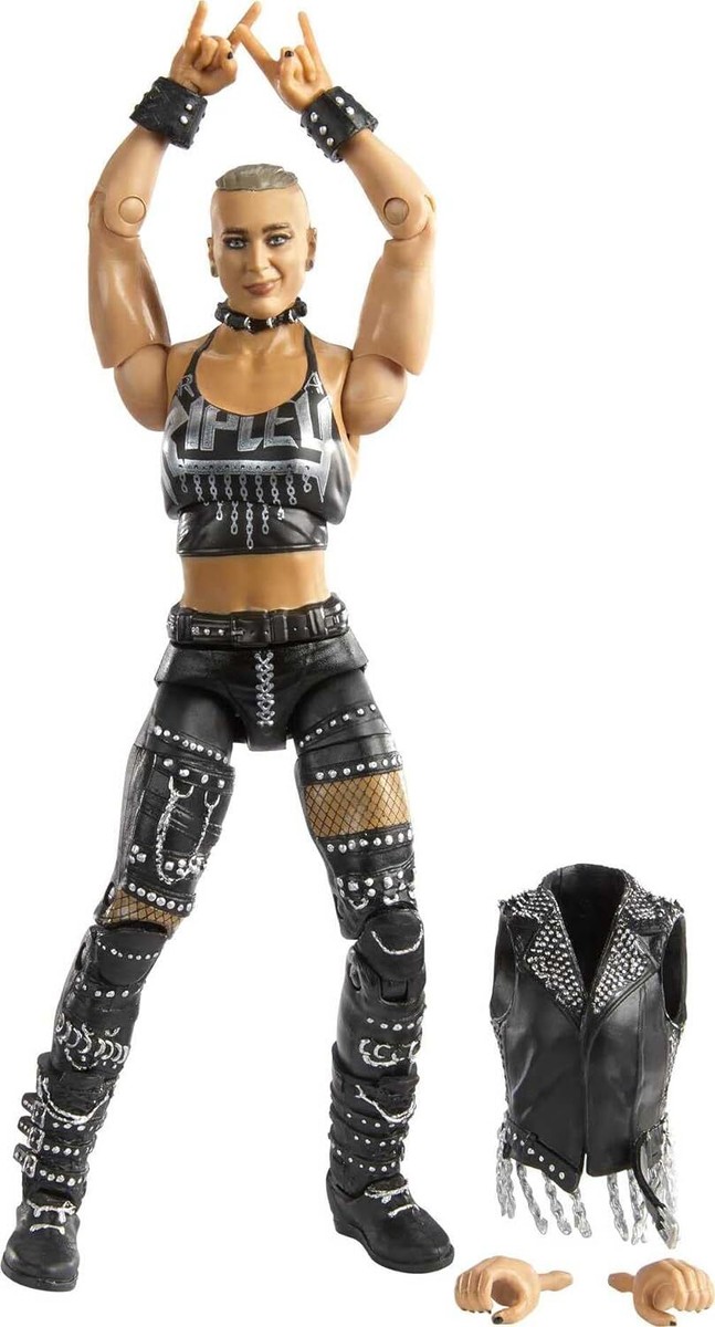WWE Elite Collection Series 84 Rhea Ripley Wrestling Action
