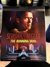 The Running Man 4K Steelbook 1987 Ultra HD, Digital UHD Schwarzenegger NEW