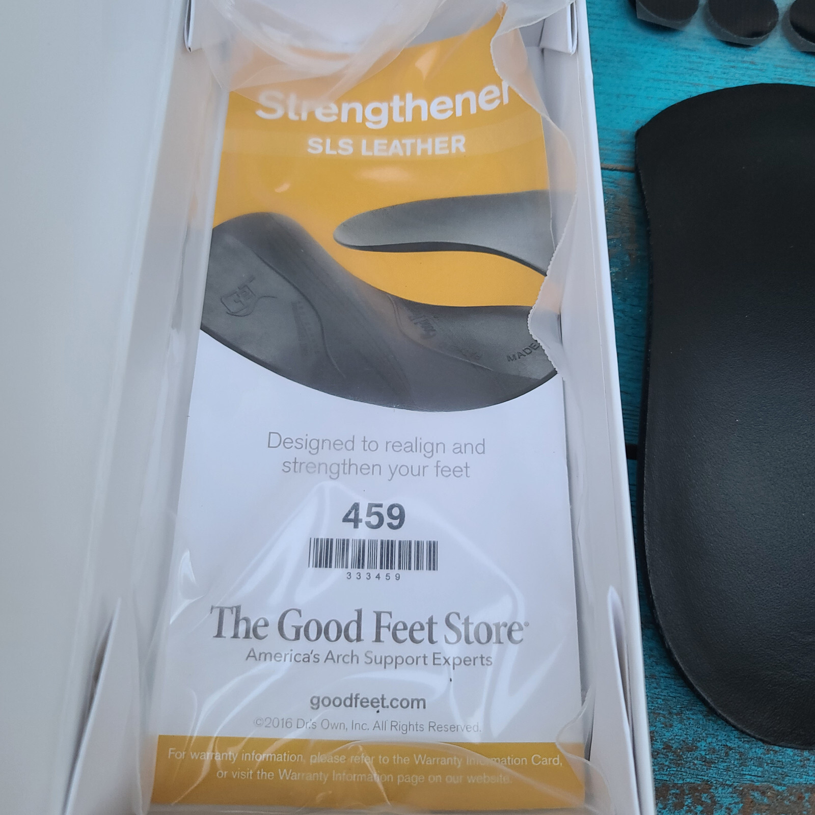 The Good Feet Store 3 Step System Orthotic Arch Strengthener Maintainer