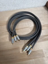 Philips PXT1000 Component Video Stereo Audio Cable 6FT GOLD DVD To TV Video Used