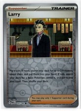 larry pokemon card value Larry [Reverse Holo] #165 Prices | Pokemon Paradox Rift