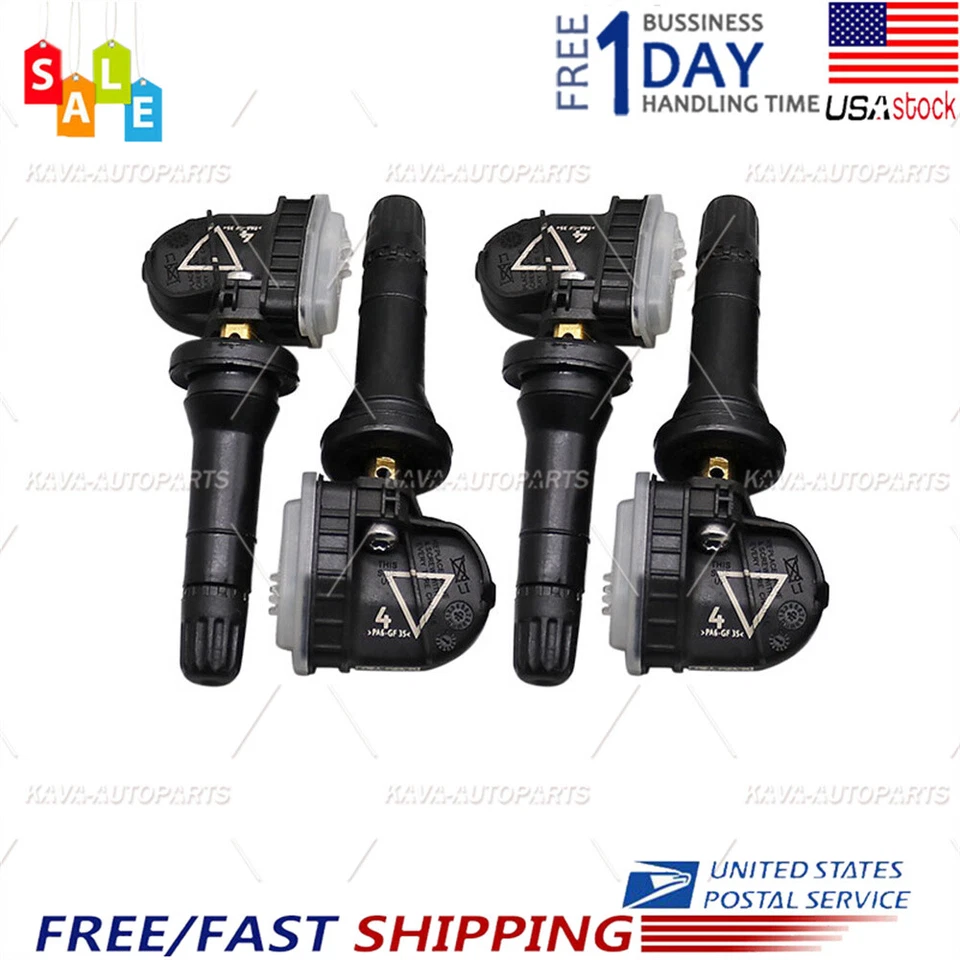 4 X 13598773 sensores de presión de neumáticos 433 MHz TPMS para 2017 2018 Buick LaCrosse CT6 Foto 4 de 4