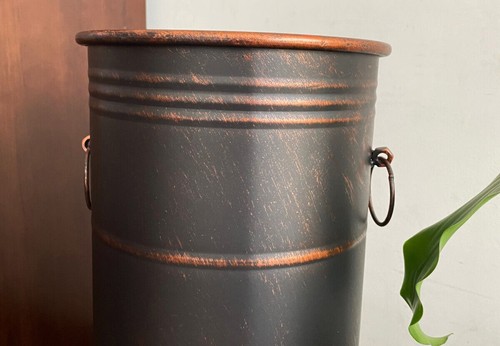 Handmade Vintage Style Metal umbrella holder Stand Rack 50cm H x 22cmD @4 Colors - Picture 16 of 18