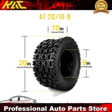 20X10-9 Sport Quad ATV Tire 20X10X9 UTV Rear 4PR All Terrain Replacement