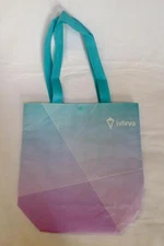 Ivivva by lululemon reusable shopping tote bag small purple turquoise ombre