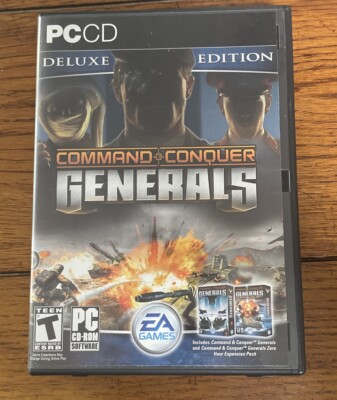Command and Conquer Generals: Deluxe Edition - CD-ROM -  GOOD