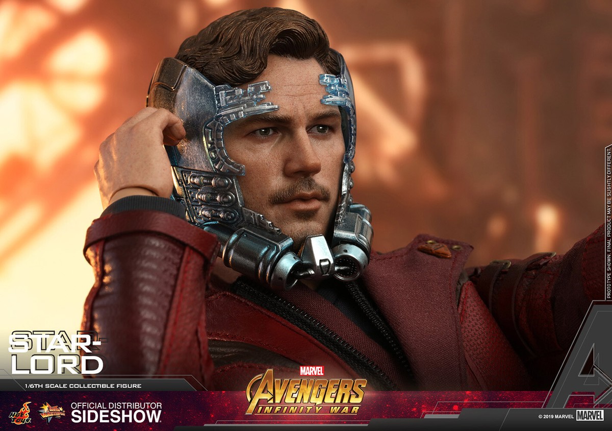 1/6 Avengers Infinity War Star-Lord Figure Hot Toys 903724 1/6 Avengers Infinity War Star-Lord Figure Hot Toys 903724