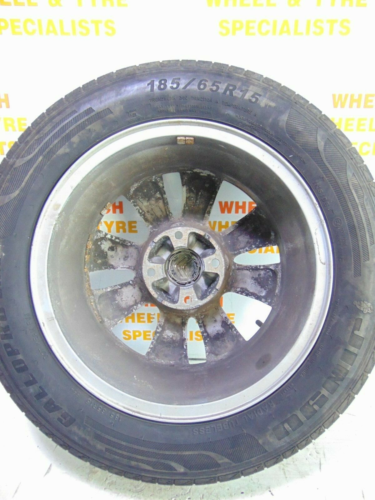 CITROEN C3 ALLOY WHEEL & TYRE 185/65 R15 AROUND 4MM OF TREAD eBay