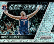 2017-18 Panini Prizm #GH-BB Bradley Beal Get Hyped! Prizms Mojo #/25 HS