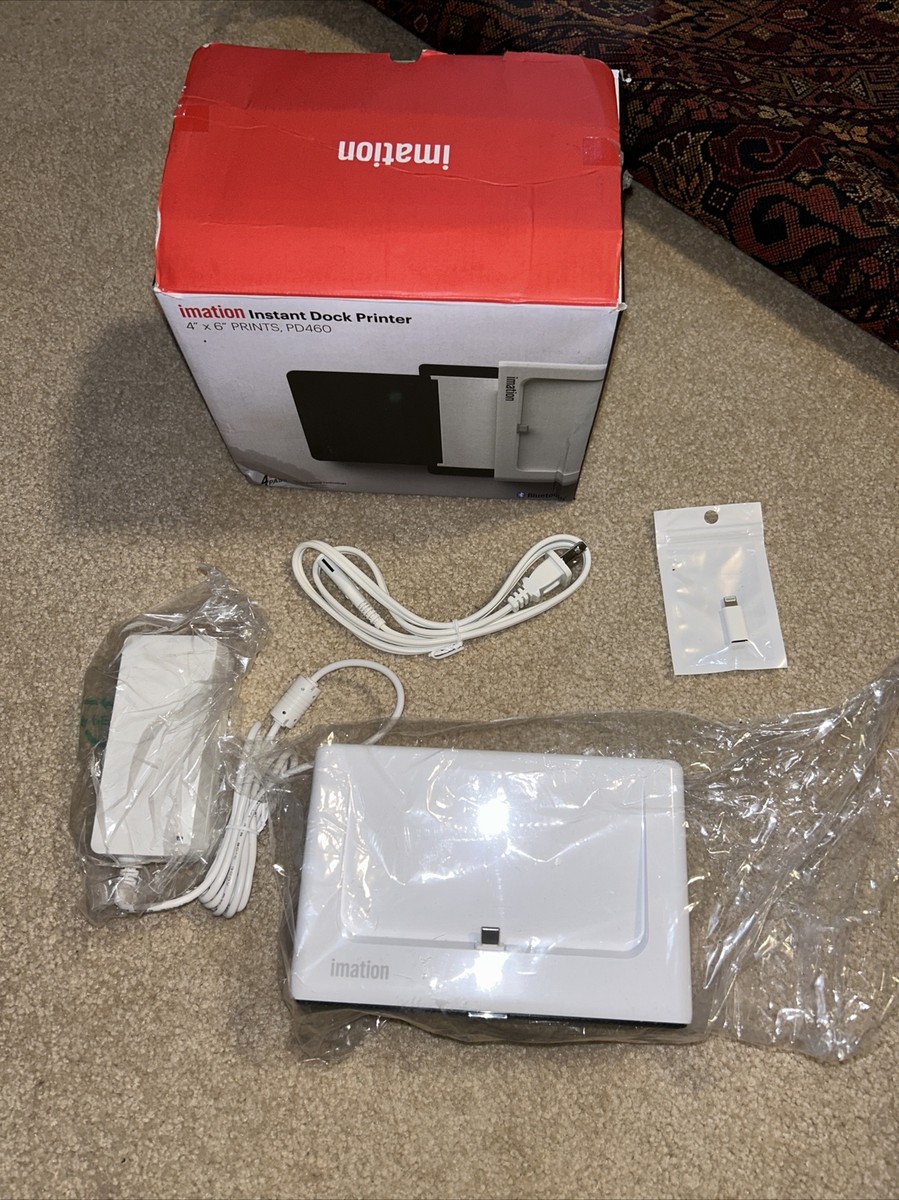 スマホアクセサリー KODAK Instant Dock Printer PD460 Kodak Dock Plus 4X6 Bluetooth Photo Printer PD460