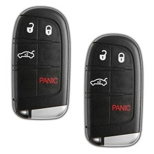 2 Replacement For Chrysler Dodge Smart Key M3n40821302 4 Button 2015-2023 2 Replacement For Chrysler Dodge Smart Key M3n40821302 4 Button 2015-2023