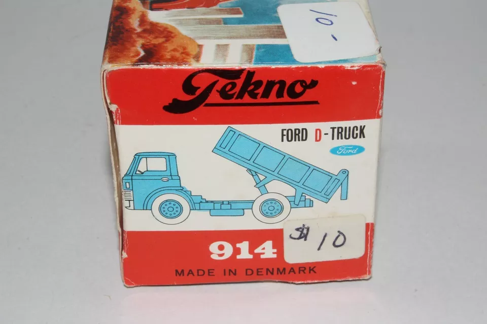 Tekno Model D Ford Dump Truck, Nice with Original Box - Image 3 of 4